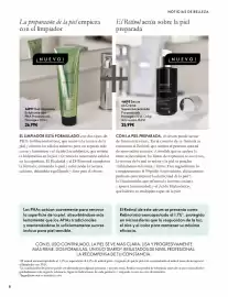Catálogo Oriflame Página 8: NOTICIAS DE BELLEZA La preparación de la piel empieza con el limpiador El Retinol actúa sobre la