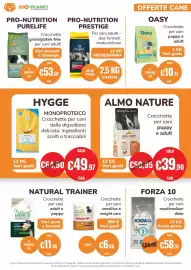 Volantino ZooPlanet Pagina 2: Crocchette PureLife €53,56, Almo Nature Crocchette per cani puppy e adult €39,90