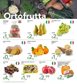Volantino Migross Supermercati e Market Pagina 2: Pere Abate €2,99, Funghi coltivati trifolati €1,99
