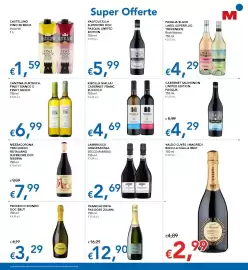 Volantino Migross Superstore Pagina 15: Ribolla Gialla/Cabernet Franc Zuccolo €4,69, Lambrusco Grasparossa Giacobazzi €2,69