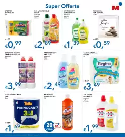 Volantino Migross Superstore Pagina 19: Ammorbidente Fabuloso €2,49, Winni's piatti concentrato €1,39