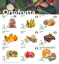 Volantino Migross Superstore Pagina 2: Patate dolci vassoio €1,79, Arance Valencia €2,69