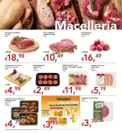 Volantino Migross Superstore Pagina 3: Bontà filzate con pollo, tacchino e suino Fileni €11,98, Miniburger di salsiccia €2,49