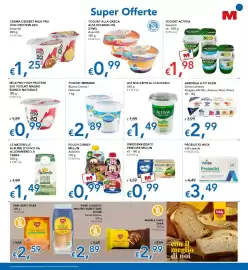 Volantino Migross Superstore Pagina 9: Yogurt Merano Bianco Crema €2,89, Pouch Disney Mellin Assortiti €0,99