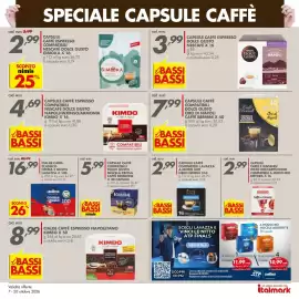 Volantino Italmark Pagina 10: Cialde caffè espresso napoletano Kimbo €8,99