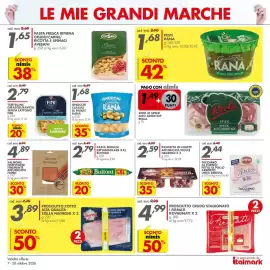 Volantino Italmark Pagina 12: Pancetta affumicata Negroni €2,59, Gnocchi classici di patate Rana €1,68