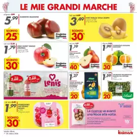 Volantino Italmark Pagina 18: Pere Williams Rosse €1,19, Patate buone per gnocchi e purè Naturella Ruggiero €1,27