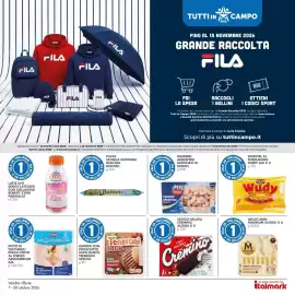 Volantino Italmark Pagina 22: Stecco gelato cremino algida €1,00, Burger con prosciutto maxi gusto teneroni special €1,00