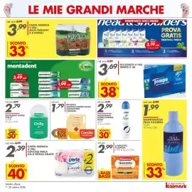Volantino Italmark Pagina 5: Il Biscotto Plasmon €2,99, Ricarica sapone liquido mani addolcente Consilia €1,79