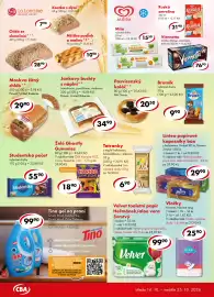 CBA leták | Potraviny Strana 4: Velvet toaletní papír Heřmánek/aloe vera 3vrstvý €99,90, Penam jankovy buchty s naplni €34,90