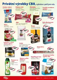 CBA leták | Potraviny Strana 5: Barsta kukuřice €29,90, Travelky arašídová oplatka €12,90