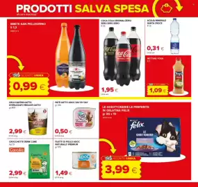 Volantino Oasi Pagina 16: Le ghiottonerie Felix €3,99, Filetti di pollo ADOC Naturally Premium €1,49