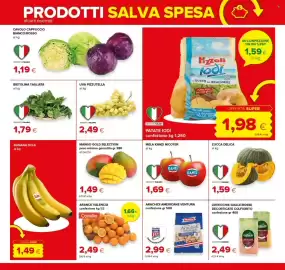 Volantino Oasi Pagina 4: Mela KANZI NICOTER €1,69, Arance Valencia Consilia €2,49