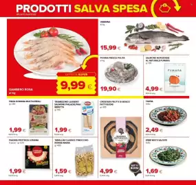 Volantino Oasi Pagina 5: Crostata ai frutti di bosco Fatti Buoni €4,99, Tramezzino leggero salmone philadelphia beretta €1,99