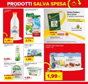 Volantino Oasi Pagina 8: Milk Kefir Bianco Naturale €0,99, Bocconcini fiordilatte Sassano €1,69