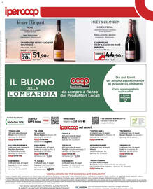 Volantino Ipercoop Pagina 12: Champagne Veuve Clicquot Brut Rosé €51,90, Champagne Moët & Chandon Rosé Impérial €44,90