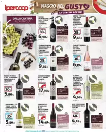 Volantino Ipercoop Pagina 10: ipercoop VIAGGIO NEL GUST DALLA CANTINA ALLA TAVOLA ROSSO DI MONTEPULCIANO D.O.C. CORTE PODERE