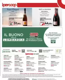 Volantino Ipercoop Pagina 12: Champagne Veuve Clicquot Brut Rosé €51,90, Champagne Moët & Chandon Rosé Impérial €44,90