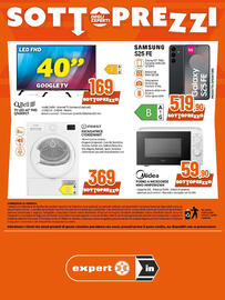 Volantino Ipercoop Pagina 8: Q.Bell TV LED 40" FHD €169,00, Midea forno a microonde €59,90