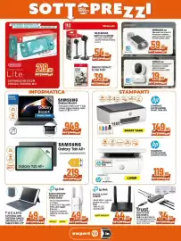 Volantino Ipercoop Pagina 4: Samsung Galaxy Tab A11+ €219,00, Nintendo Switch Lite €219,90
