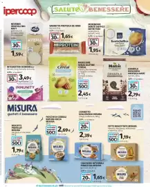 Volantino Ipercoop Pagina 20: Granola biologica proteica Natù €2,79, Bontà Soffice Nutri Free €1,95