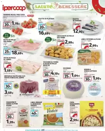 Volantino Ipercoop Pagina 22: Verdure nickel free Coop €1,79, Pizza Margherita Schär €2,99