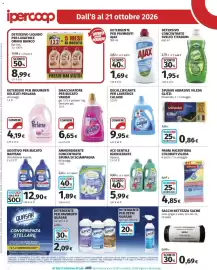 Volantino Ipercoop Pagina 24: Ammorbidente concentrato spuma di sciampagna €1,89