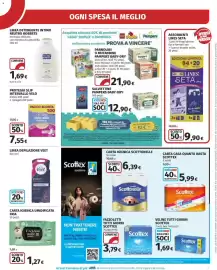 Volantino Ipercoop Pagina 25: Carta casa quanto basta Scottex €5,99, Linea depilazione Veet