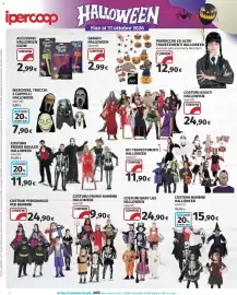 Volantino Ipercoop Pagina 30: Costumi baby lux halloween €24,90, Costumi promo bambini Halloween €9,90