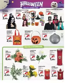 Volantino Ipercoop Pagina 31: Lumino elettronico €2,99, Maschere e altri gadget halloween assortiti €4,99