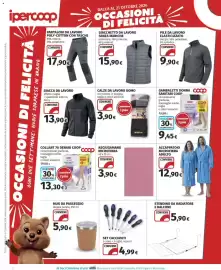 Volantino Ipercoop Pagina 32: Giacca da lavoro €13,90, Giacchetto da lavoro senza maniche €15,90