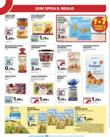 Volantino Ipercoop Pagina 9: Frollini granola Galbusera €1,69, Tisane Pompadour €1,99