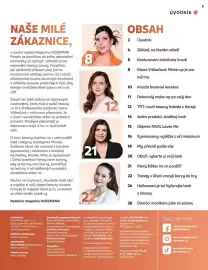 Rossmann leták Strana 3: NAŠE MILÉ ZÁKAZNICE, v novém vydání magazínu ROSSMANN People se ponoříme do světa dekorativní