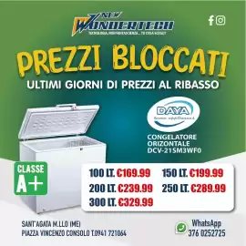 Volantino New Wondertech Pagina 4: Congelatore orizzontale Daya €169,99