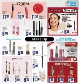 Volantino Splendidi e Splendenti Pagina 8: Deborah matita per sopracciglia extra brow €5,90, Astra eye liner nero €3,50