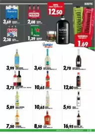 Volantino Compri Meglio Pagina 13: Campo Verde vino €3,75, Sambuca €5,95