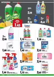 Volantino Compri Meglio Pagina 14: Scottex tovaglioli festa 1 velo €1,45, Ajax sgrassatore universale €1,99