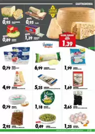 Volantino Compri Meglio Pagina 3: Maasdammer Olandese €0,95, SORESINA Parmigiano Reggiano €5,25