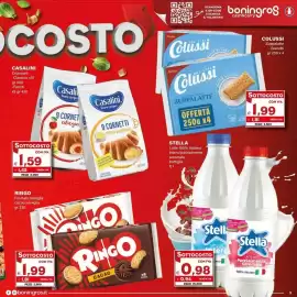 Volantino Boningros Cash and Carry Pagina 3: COSTO CASALINI Croissant -Classico x10 gr 400 -Farciti x9 gr 450 Casali buono