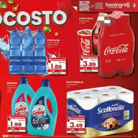 Volantino Boningros Cash and Carry Pagina 5: COSTO FONTALBA Acqua naturale oligominerale It 2 x 6 Fontalba Fontalba Fontalba