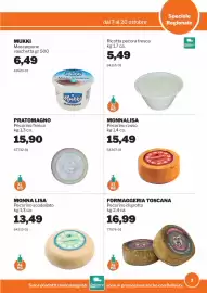 Volantino GrosMarket Pagina 3: Mukki Mascarpone €6,49, Monna Lisa Pecorino scodellato €13,49