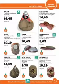 Volantino GrosMarket Pagina 5: Prosciutto crudo sgambato squadrato con pepe Alta Valle €9,79