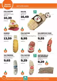 Volantino GrosMarket Pagina 6: Sbriciolona Poli €8,95, Salame toscano Poli €9,29