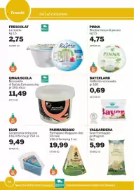 Volantino GrosMarket Pagina 14: Parmareggio Parmigiano Reggiano €19,99, La ricotta Frescolat €2,75