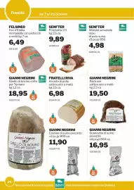 Volantino GrosMarket Pagina 20: Arrosto di pollo Fratelli Riva €6,98, Senfter Porchetta €9,89