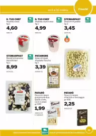 Volantino GrosMarket Pagina 21: Il tuo chef insalata capricciosa €4,99, Gnocchi rigati di patate fresche Patamore €3,39