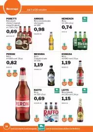 Volantino GrosMarket Pagina 28: Birra Raffo €0,69, Heineken Birra €0,74