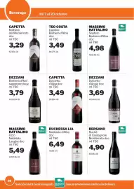 Volantino GrosMarket Pagina 30: Duchessa lia Nebbiolo d'Alba €6,49, Capetta Dolcetto d'Alba doc €3,49