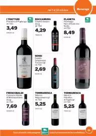 Volantino GrosMarket Pagina 33: Tormaresca Nèprica €5,25, Roccamura Chianti classico €4,29