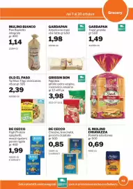 Volantino GrosMarket Pagina 43: Grissin Bon Fagolosi €3,98, Gardapan Americano maxi €1,98
